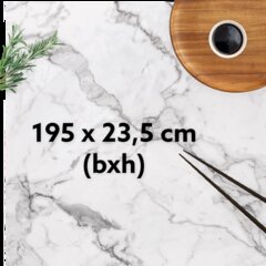 195 x 23,5 cm - collectie (overzicht)