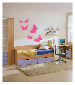 Butterfly by Coart (roze, set van 6)