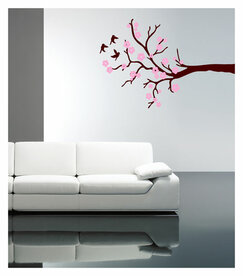 Cherry Blossom by Coart (bruin + licht roze)