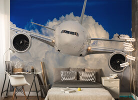 Aeroplane - Vliegtuig - Posterbehang