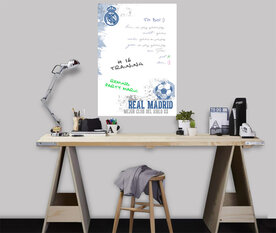 Muursticker Real Madrid White Board