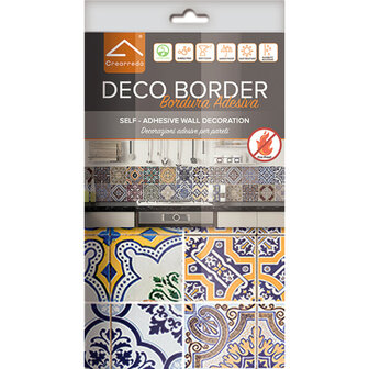 Keukenwand Deco border - rand Azulejos