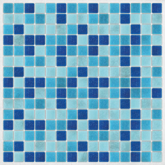 Tegel Wandsticker Blauw - 2 vellen (30 x 30 cm per vel) 