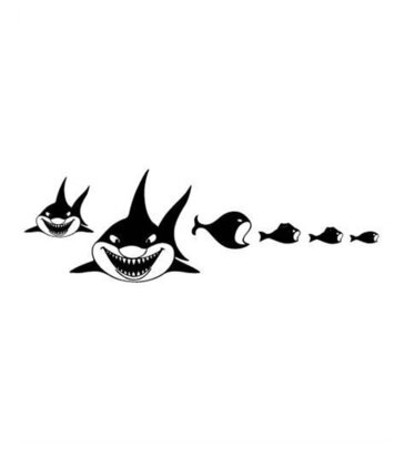 Sharks by Coart (haaien)