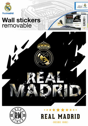 Muursticker Real Madrid Logo Premium