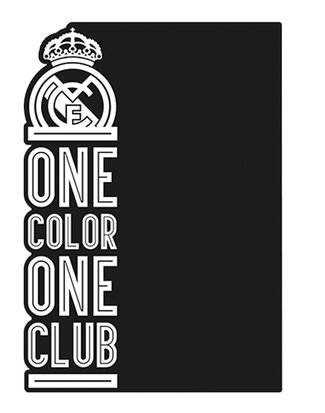 Muursticker Real Madrid Black Board One