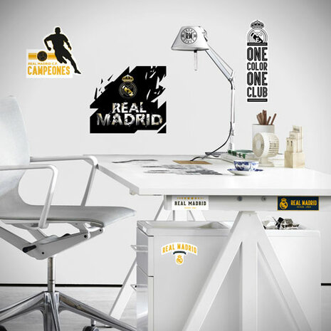 Muursticker Real Madrid Logo Premium