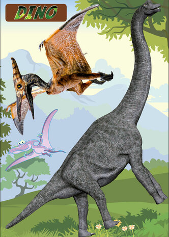 Muursticker Dinosaurussen T-Rex (klein)